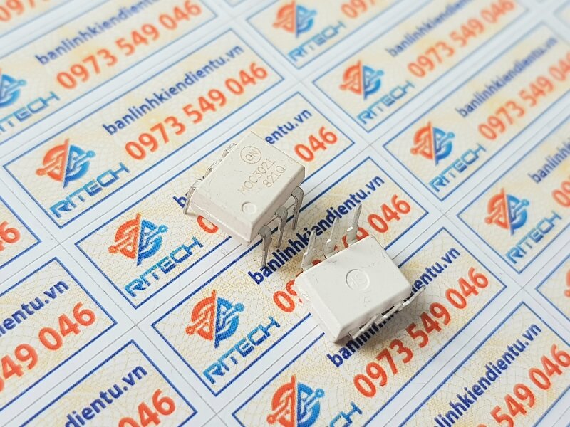 [Combo 5 chiếc] MOC3021 Opto DIP-6 hãng ON