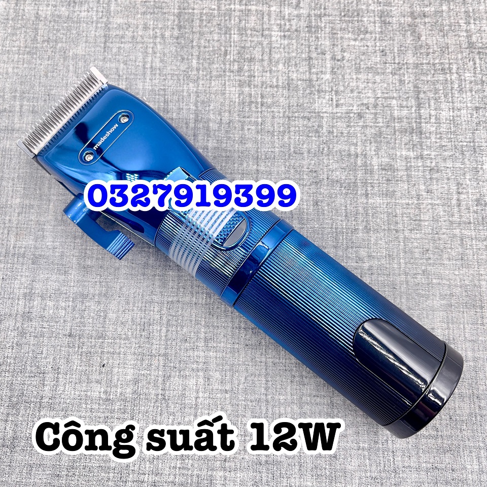Madeshow Tông đơ cắt tóc M5F cao cấp - Máy cắt tóc chuyên nghiệp với lưỡi titanium sắc bén & pin 3200mAh 4,5h liên tục