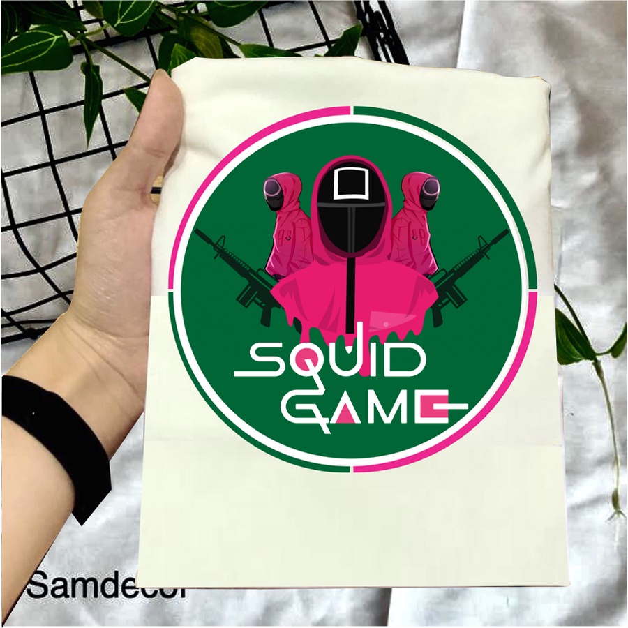 Áo squid game trò chơi con mực cho cả gia đình cực chất