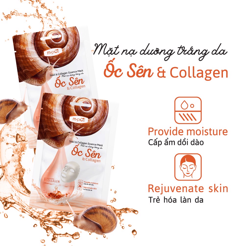 Mặt Nạ Dưỡng Da M.pros Giúp Làn Da mịn Màng, Rạng Ngời