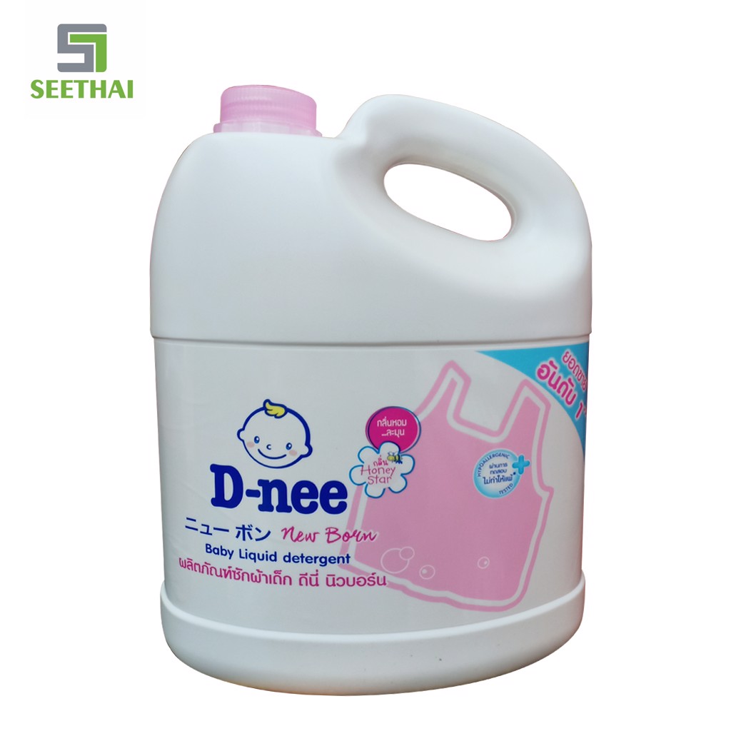[HCM]NƯỚC GIẶT XẢ DNEE [HỒNG] 3000ML THÁI LAN