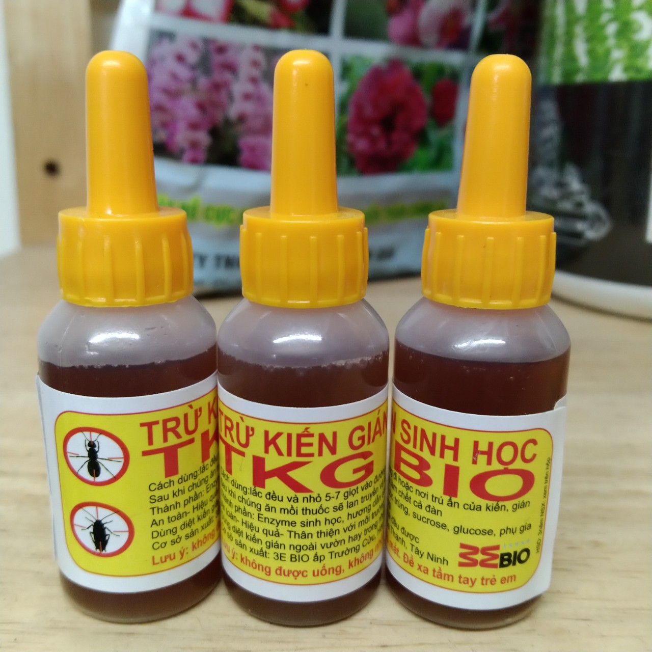 Thuốc diệt kiến gián tận gốc sinh học TKG lọ 10ml