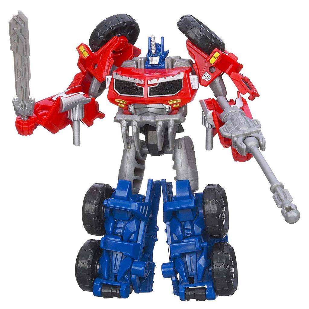 Đồ Chơi Robot Transformers Prime biến hình Optimus Prime/Predaking/Bulkhead/Magnus/Shockwave/Huffer - Beast Hunters Commander (Box)