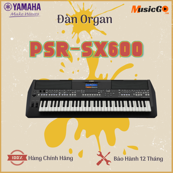 Yamaha PSR-SX600 - Đàn Organ Phổ Thông (Hàng Chính Hãng)