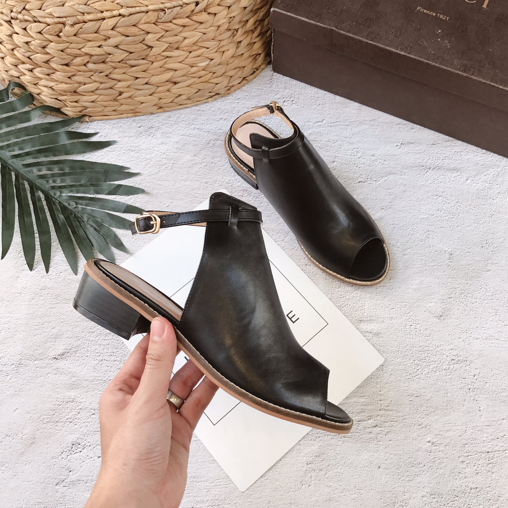 [HCM]Giầy Sandal giả boot Zara chống nắng