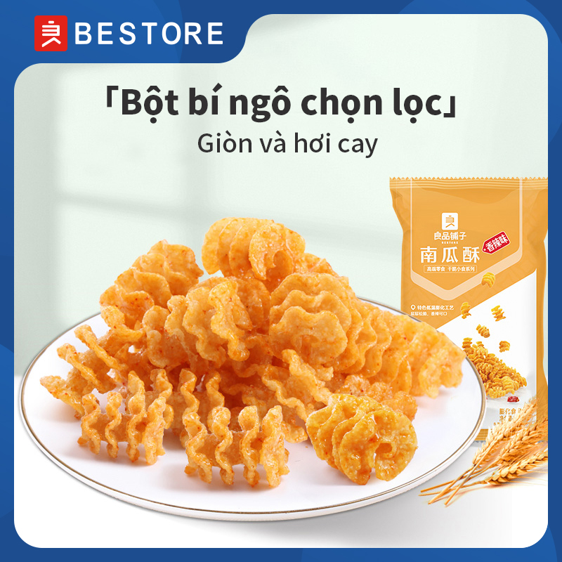 BESTORE Pumpkin Crisp 75g Puffed Food Snacks Snacks Bí ngô Crispy Net Red