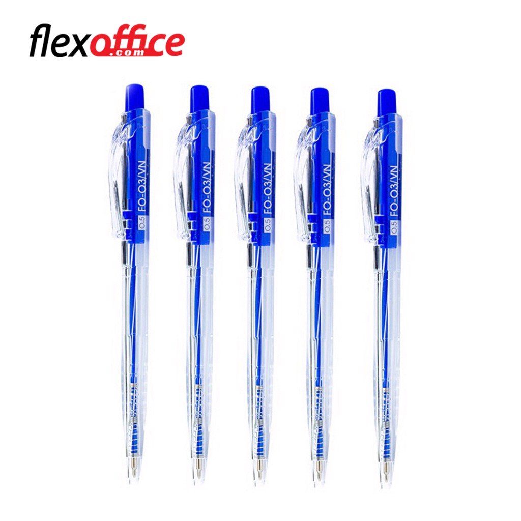 Hộp 20 bút bi thiên long-flexoffice fo-03/vn