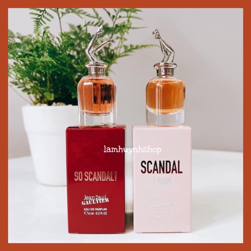 [ CHÍNH HÃNG] Nước hoa mini SCANDAL Jean Paul Guiltier 6ml