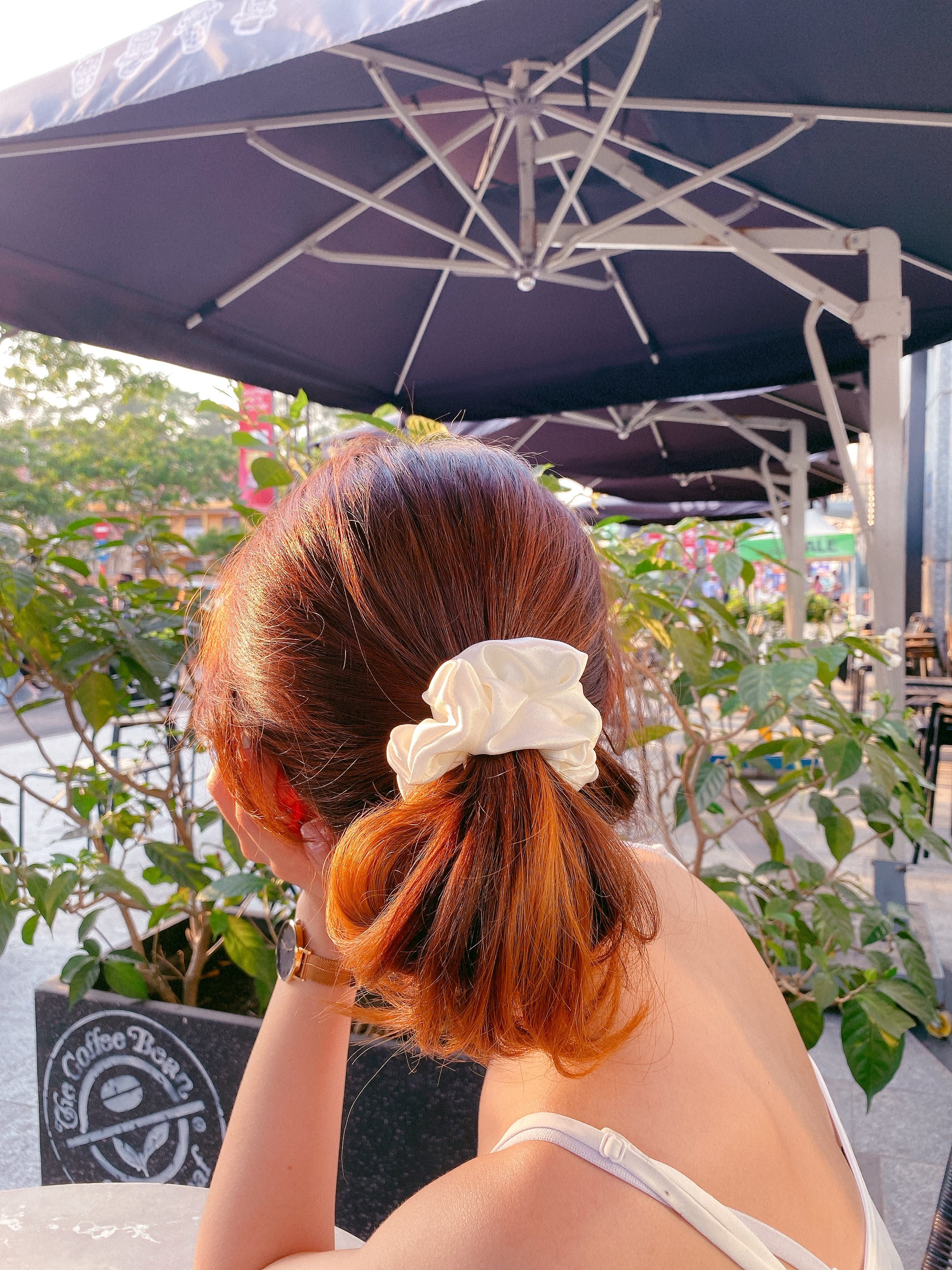 Scrunchies cột tóc vải Satin | scrunchies.intown