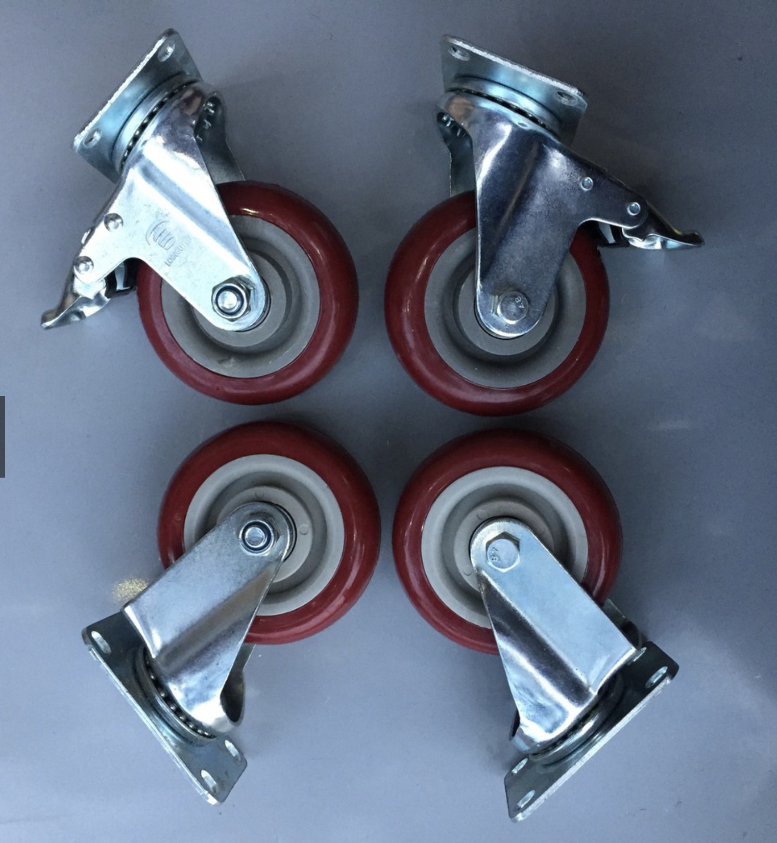 Bộ 4 bánh xe đẩy chịu tải trọng đường kính 100mm