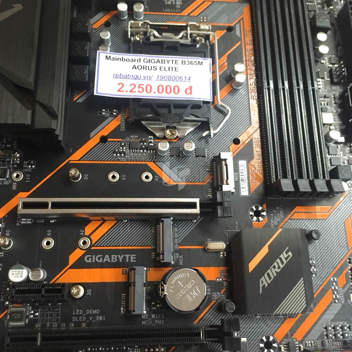 Mainboard GIGABYTE B365M AORUS ELITE