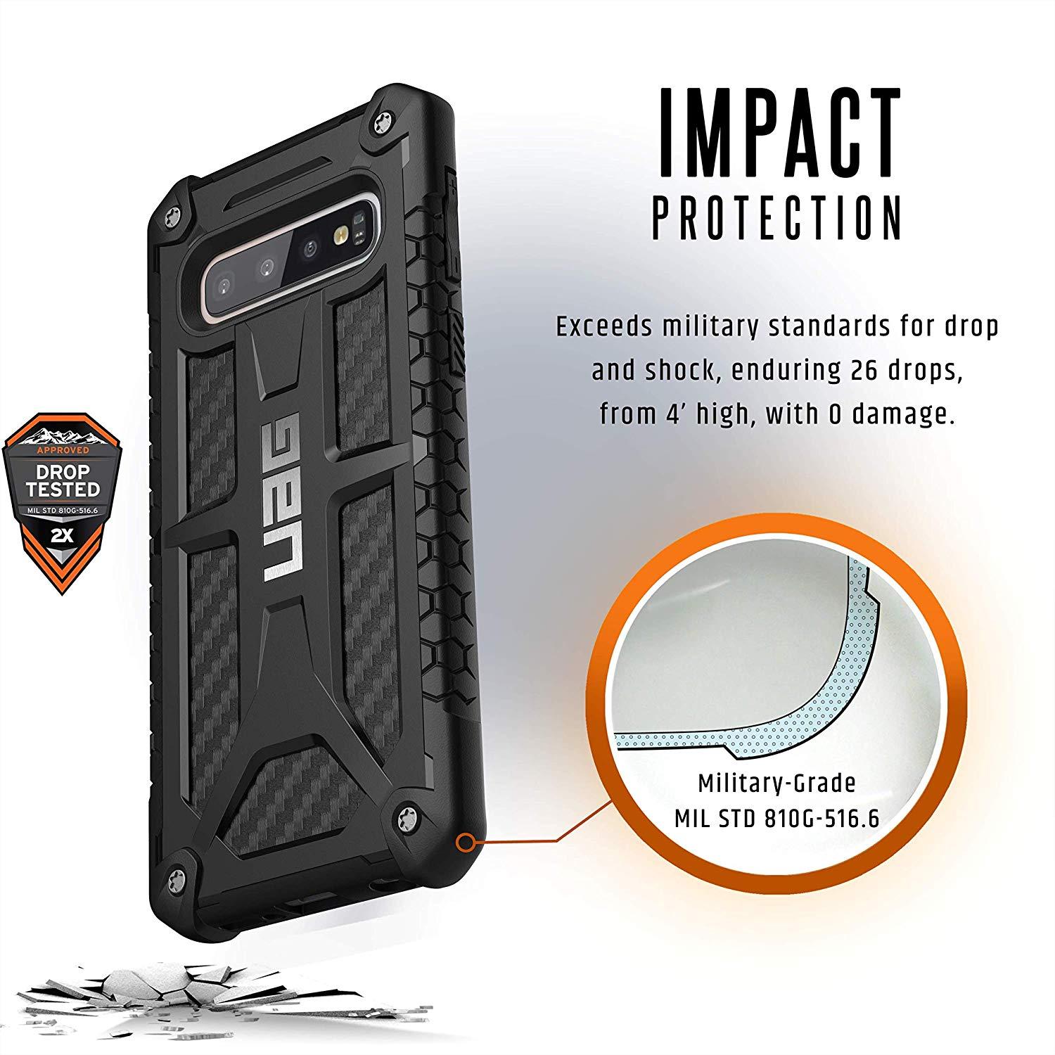 Ốp lưng Galaxy S10 Plus UAG Monarch siêu chống sốc