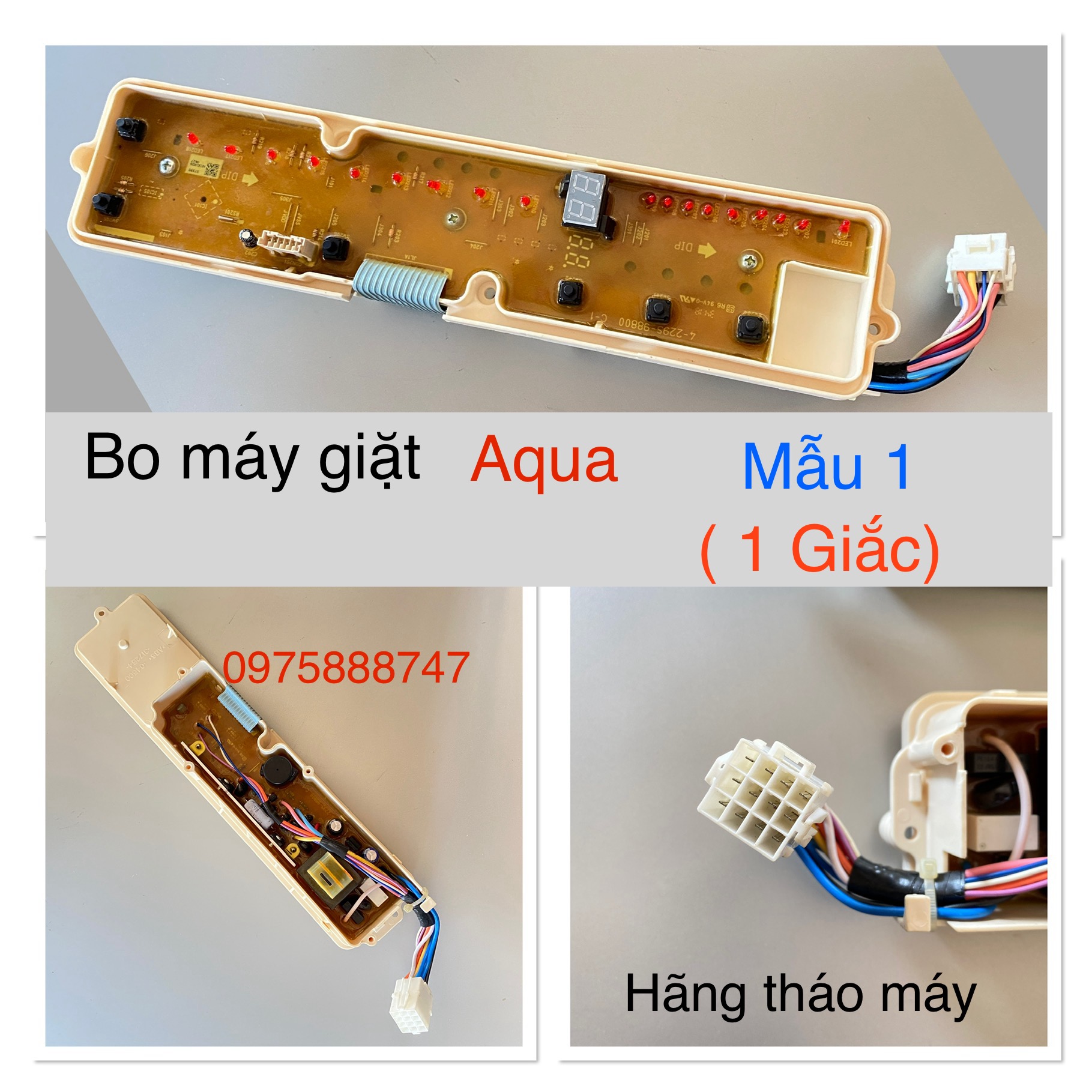 Bo máy giặt aqua aqw-u91ct / w90ct/f850-800bt...