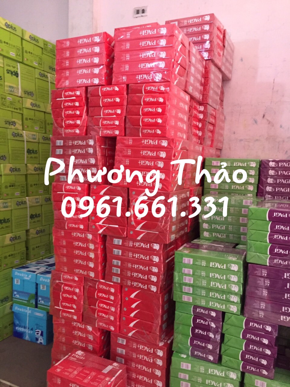 Giấy in Pagi A4 ĐL 70, 500 tờ/ram.