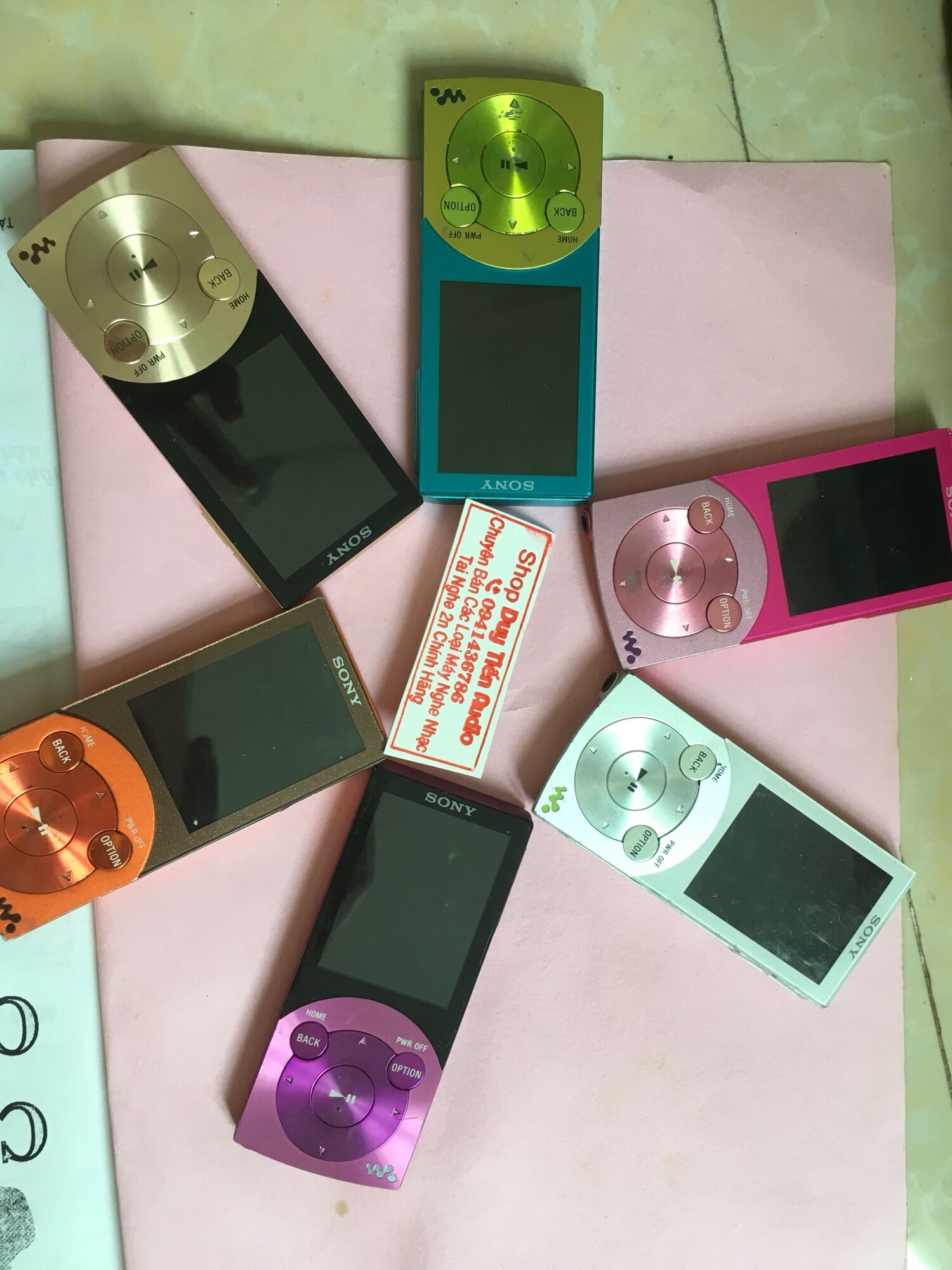 Máy Nghe Nhạc Sony Walkman S644 8G.