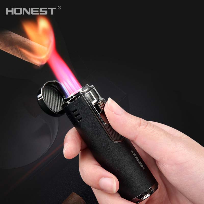 Bật lửa g.a HONEST Q01 4 tia fullbox dã ngoại
