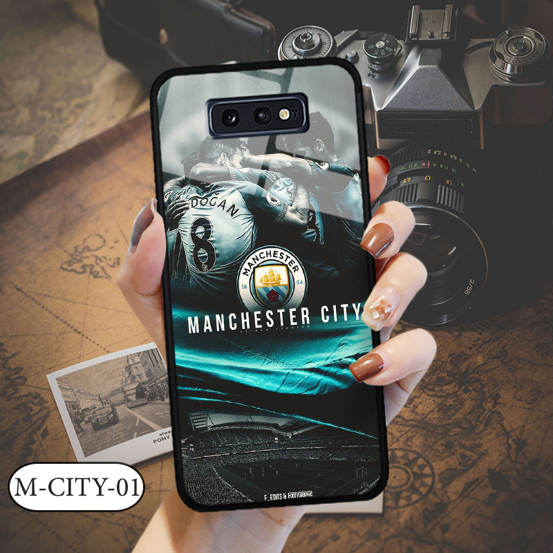 Ốp lưng kính 3D Samsung S10E hình đội bóng