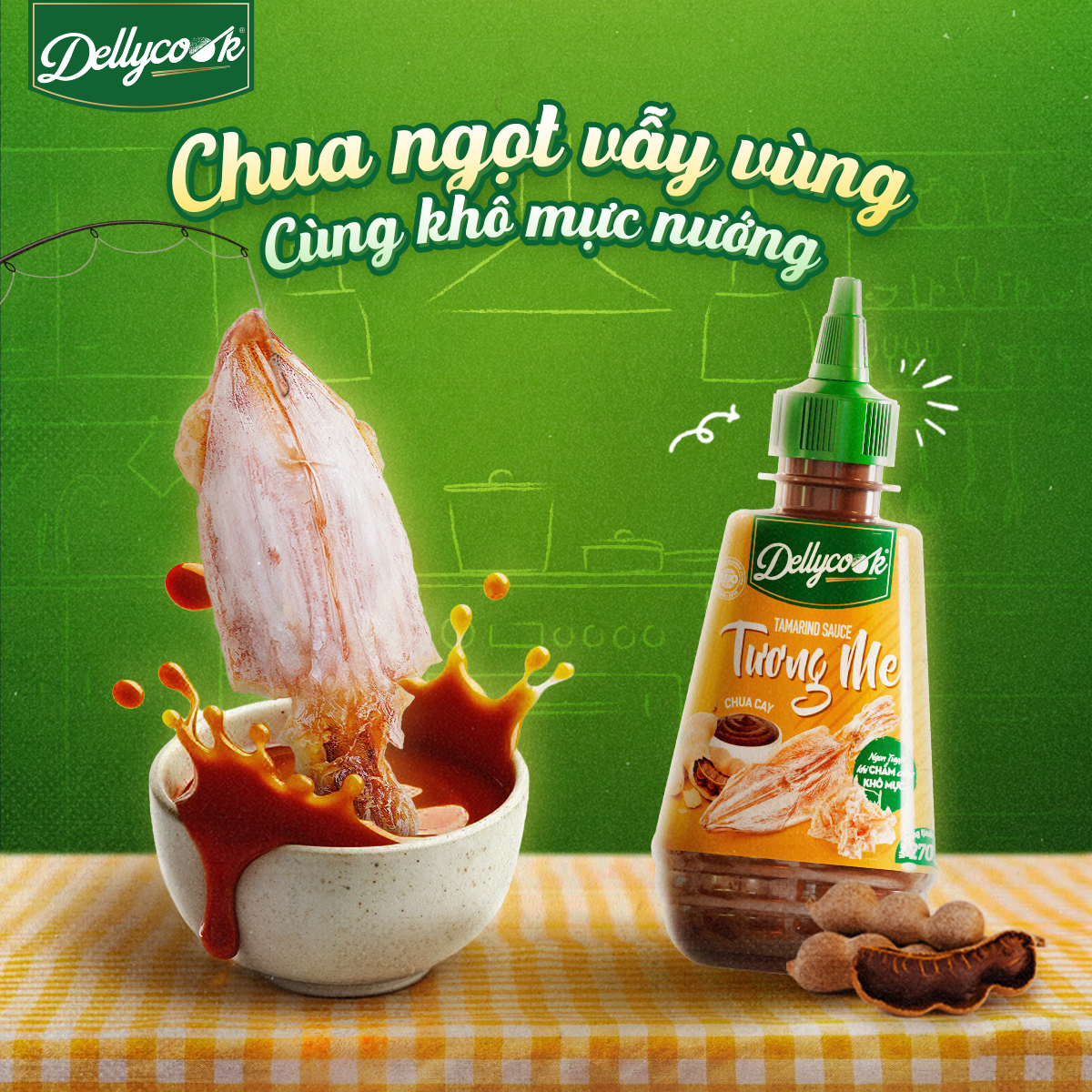 Tương Me Dellycook (270g)
