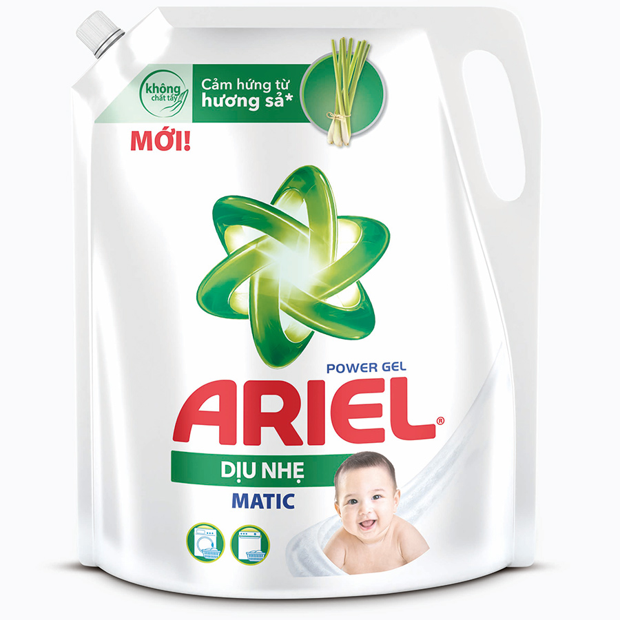 Nước giặt Ariel túi 2.1kg - 2.3kg