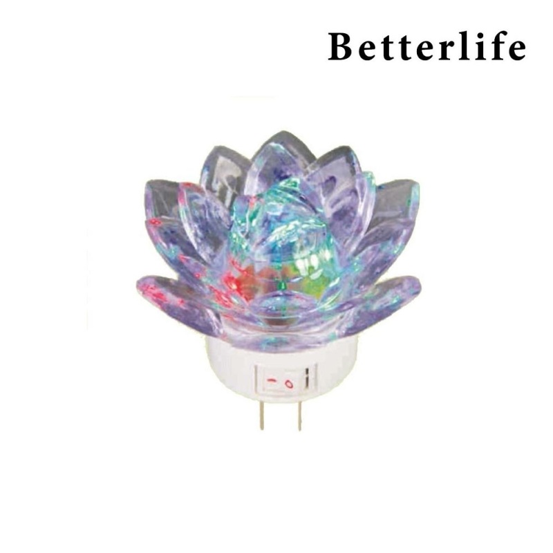 Bóng đèn led ngũ sắc đổi màu hình bông sen cao cấp - BetterLife