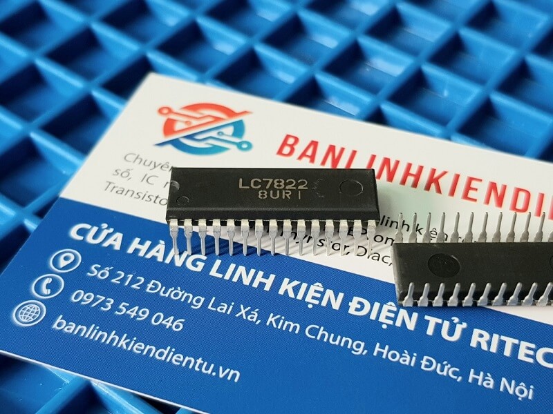 LC7822 IC chuyển kênh tương tự, Analog Function Switch DIP30