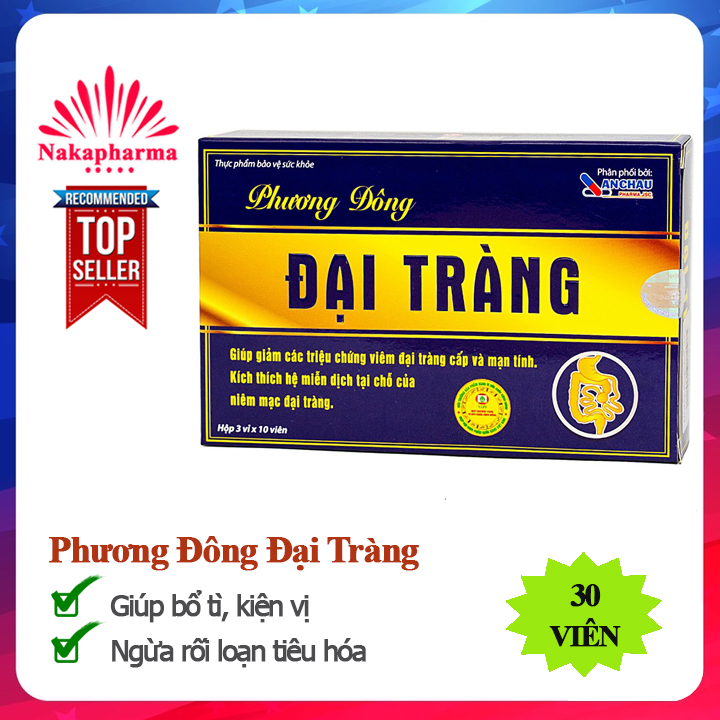 Phương Đông Đại Tràng – Tăng cường tiêu hóa, giảm viêm đại tràng, ăn uống khó tiêu
