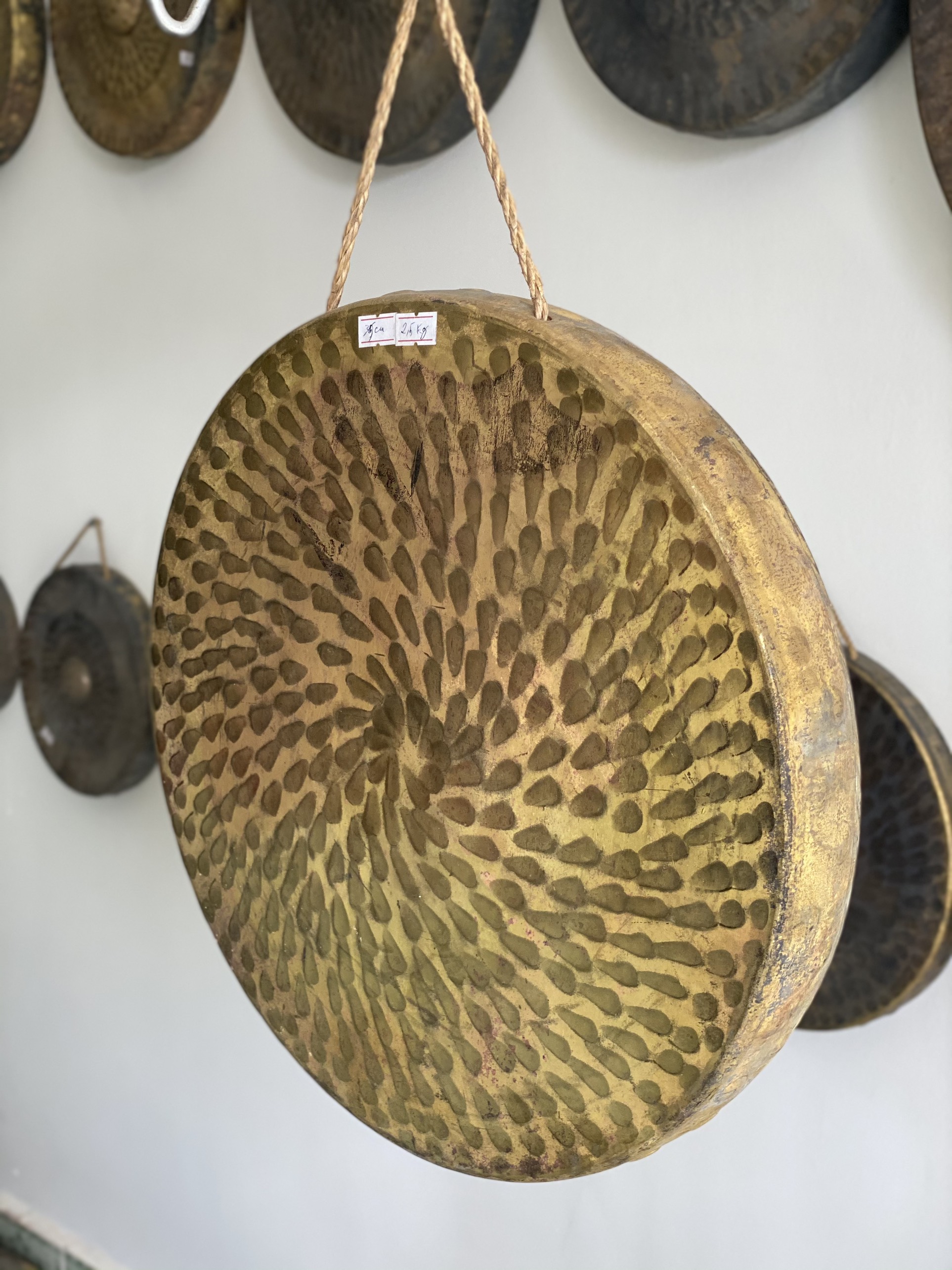 Thanh la chiêng đồng 35cm