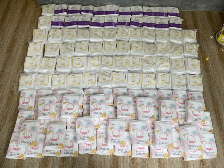 Combo 5 gói BÔNG TẨY TRANG GÓI 222 MIẾNG