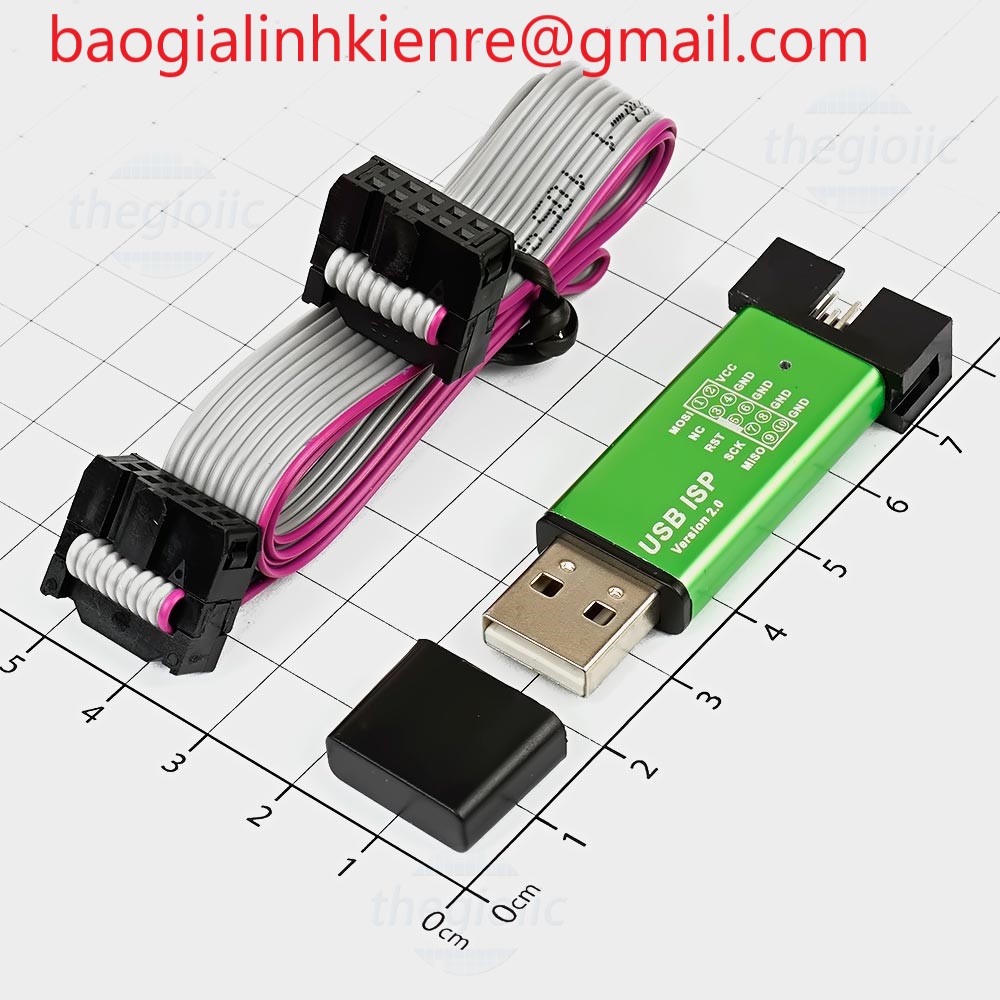 Mạch Nạp ISP 89s/AVR Mạch Nạp 89s52 Đế Nạp