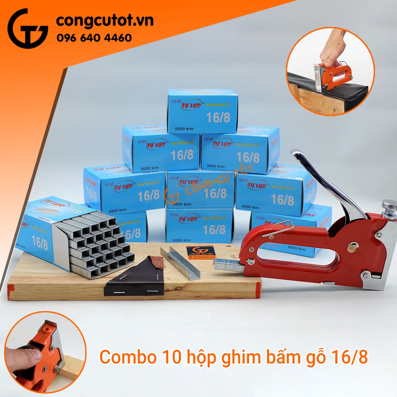 Viet Duc Stapler Box 16/8 (Box of 5000 Staples)
