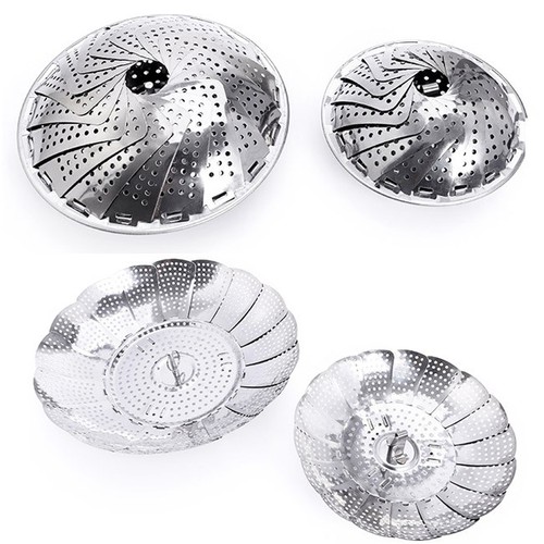 Vỉ Hấp Tròn Inox Gấp Gọn ( size đại )