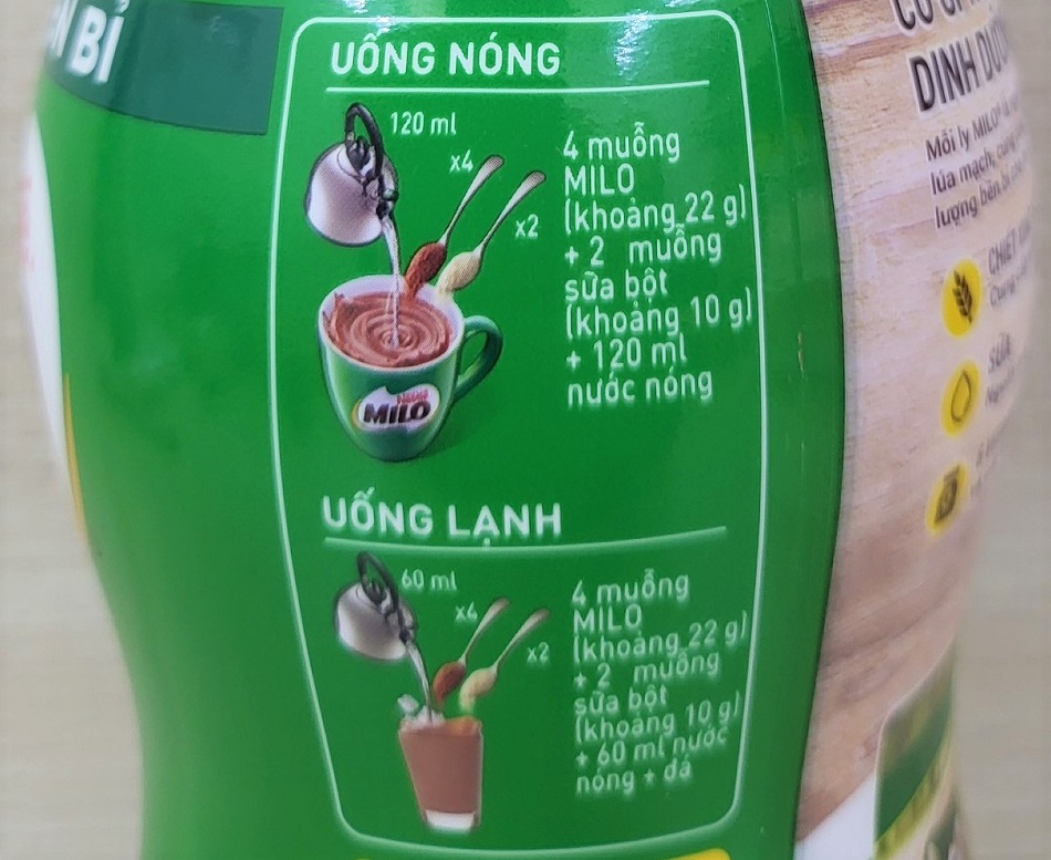 MILO (hủ 400g) THỨC UỐNG LÚA MẠCH Active Go Barley Powder