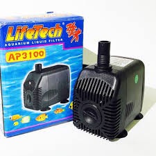 Máy bơm hồ cá cảnh và bể thủy sinh hiệu lifetech Ap 3100 Motor Không Chổi Than Hoạt Động Liên Tục
