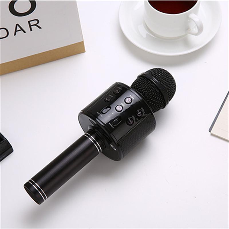 Mic Sing Karaoke Bluetooth Wireless Built-in speaker Echo Warm mini portable karaoke microphone mic sing on car mic best karaoke song