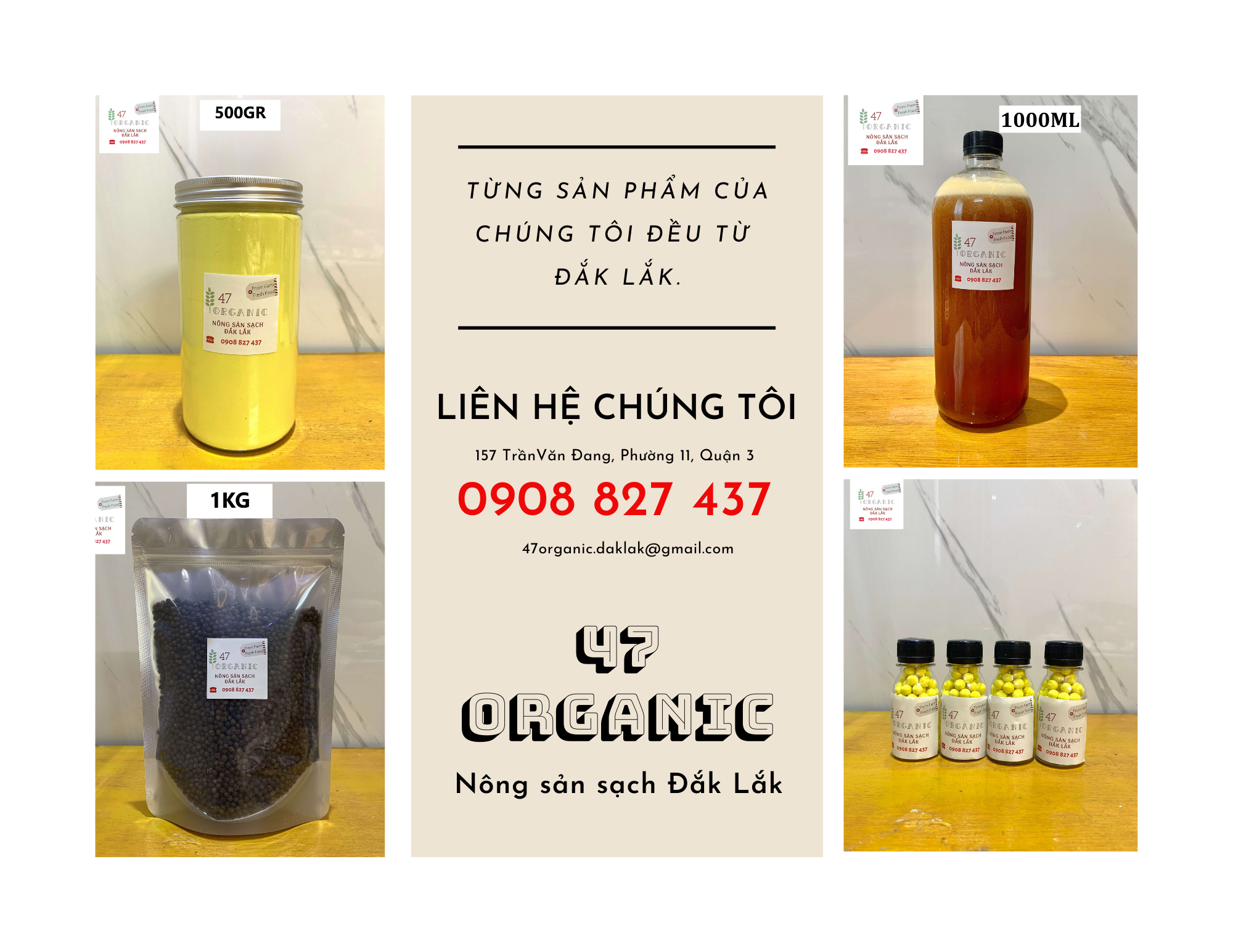 [HCM]500ML MẬT ONG HOA CÀ PHÊ NGUYÊN CHẤT