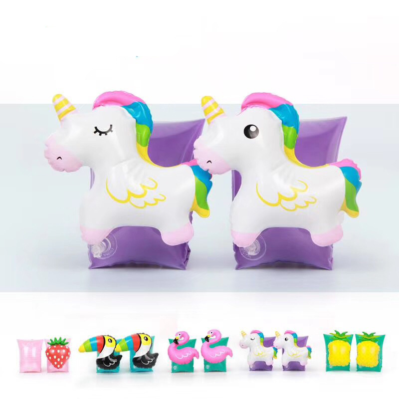 Phao Bơi Cho Bé Tập Bơi GALANO Phao Tay Cho Bé An Toàn Hình Kỳ Lân - Ngựa 1 Sừng (Unicorn) SS-001189