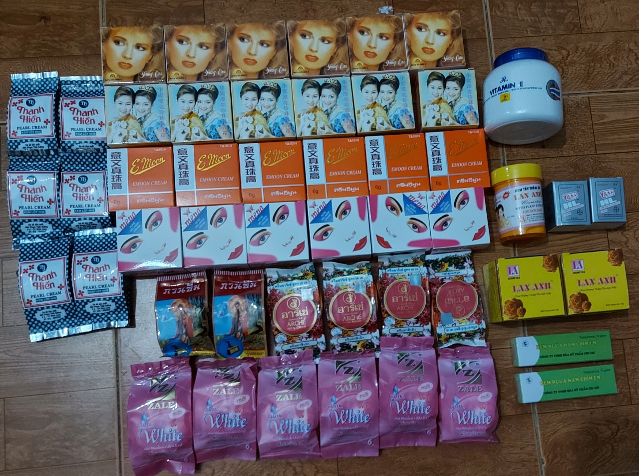 combo kem mạnh siêu trắng