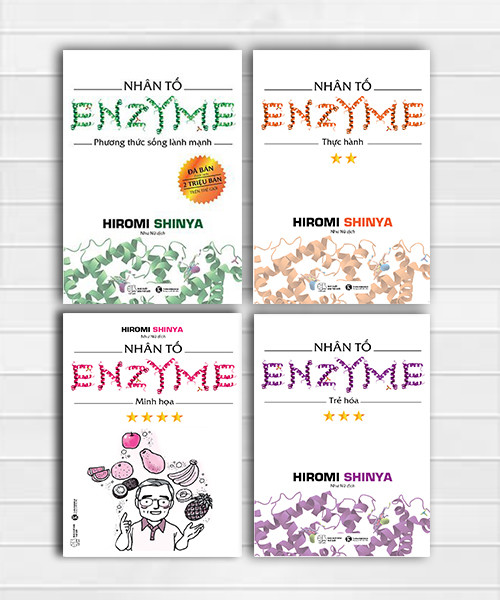 Sách - Bộ Nhân Tố Enzyme (Bộ 4 Cuốn)
