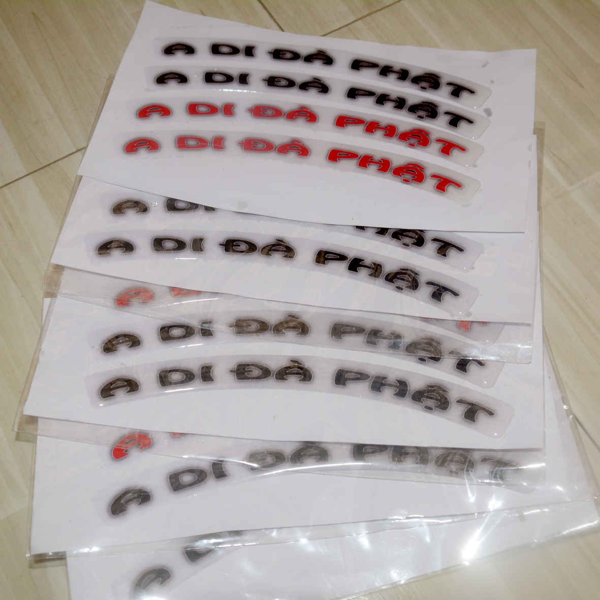 [HCM]Decal chữ A Di Đà Phật dán tường