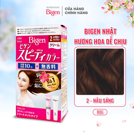Kem nhuộm tóc bigen nhập khẩu nhật 100%