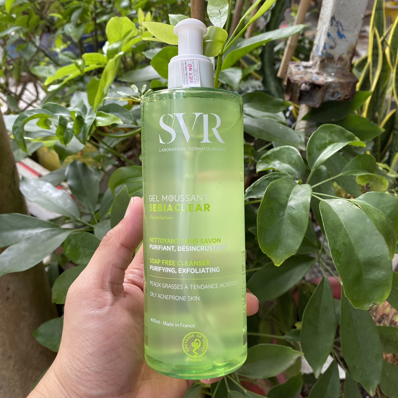 SVR Sebiaclear Gel Moussant 400ml