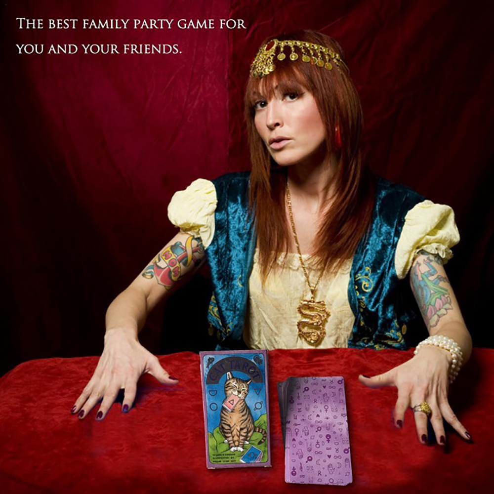 Bài Tarot Cat Tarot Tặng Đá Thanh Tẩy