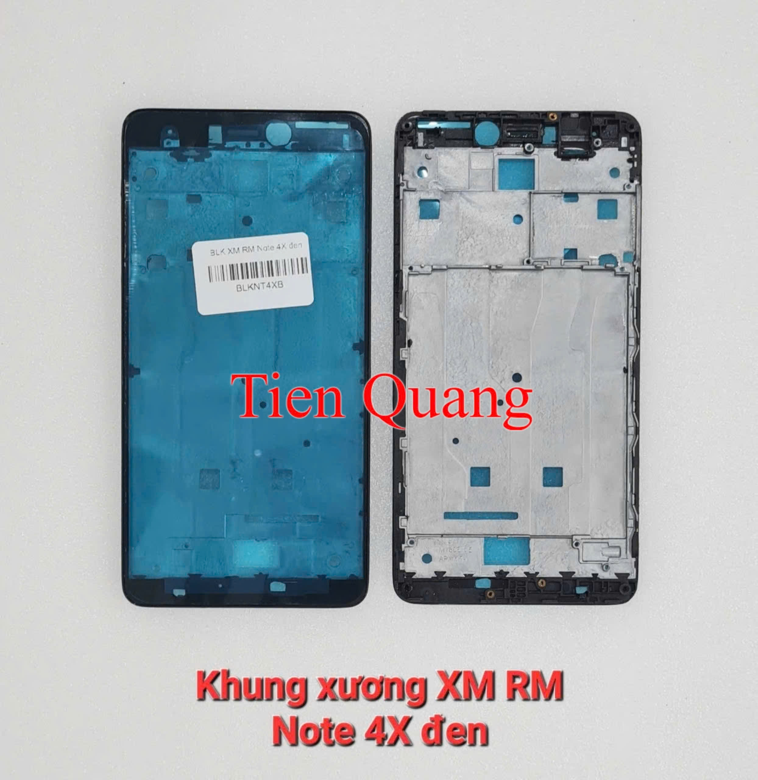 Bộ vỏ Xiaomi Redmi Note 4X (Gồm lưng liền viền, khung xương, kính cam, nút bấm)