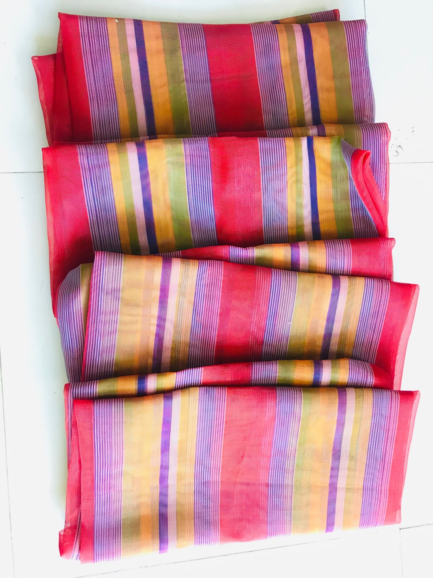 Võng nằm bằng cước 7 màu ( ngang 1m dài 2m)