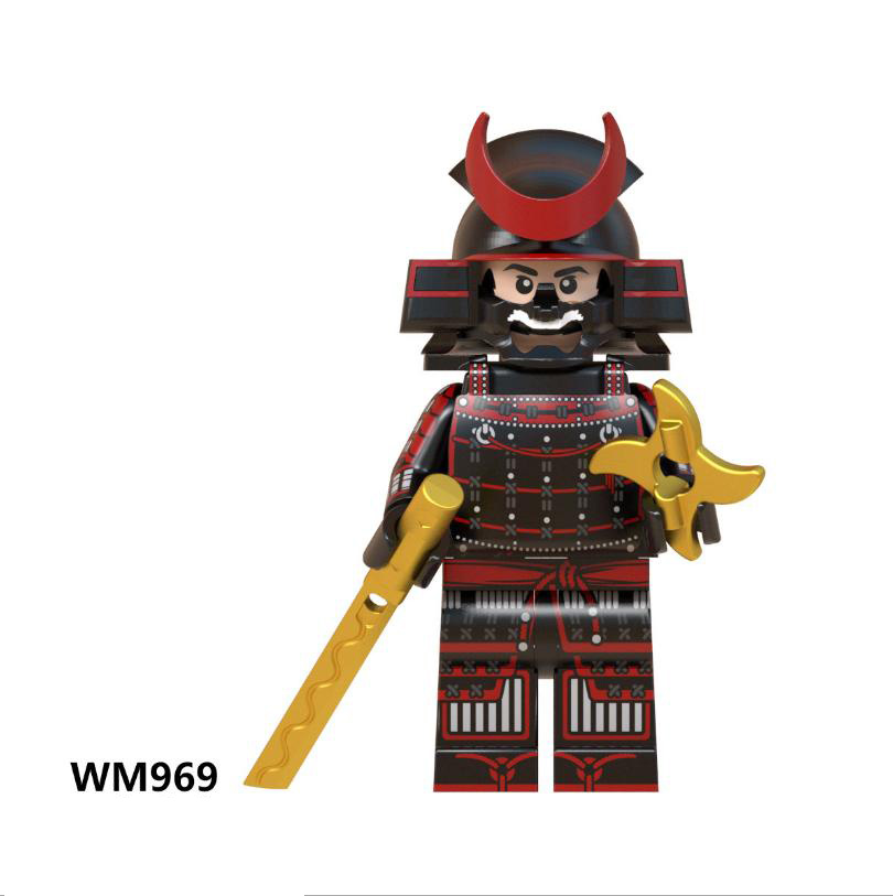 Đồ chơi lắp ráp Minifigure Nhân Vật Samurai WM6090