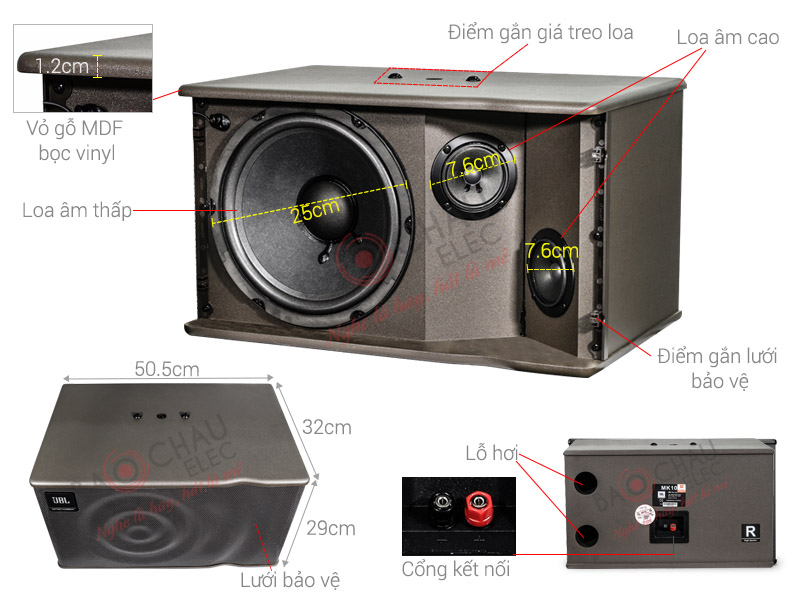 Loa karaoke gia đình JBL MK10