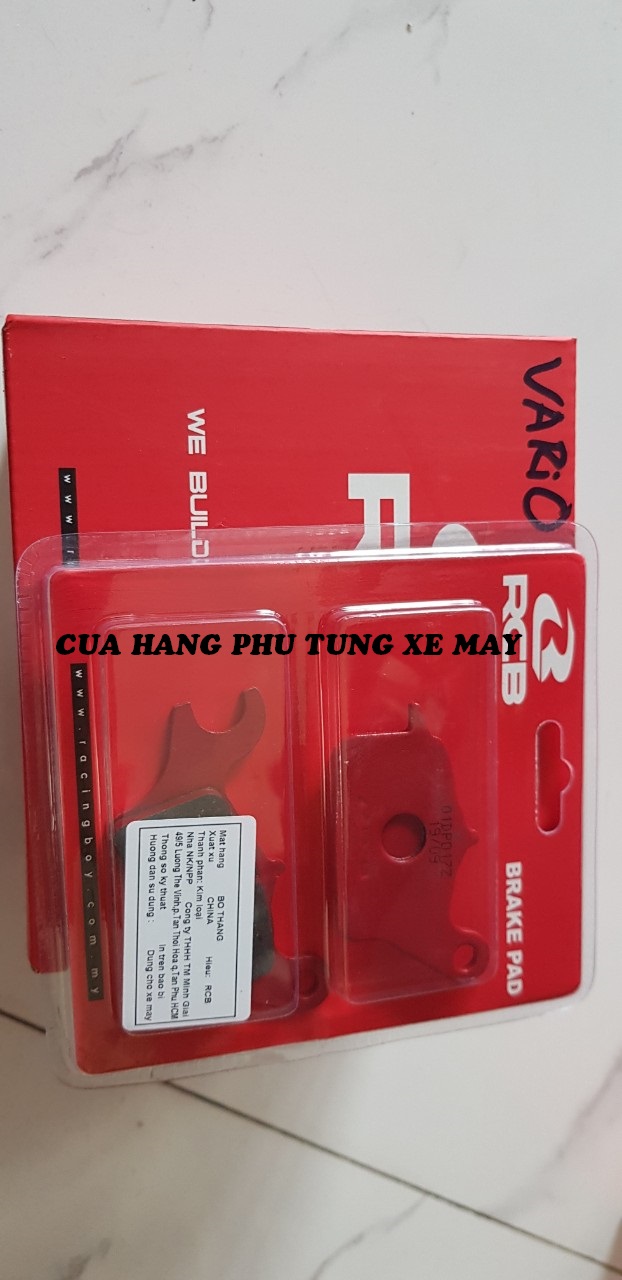 Bố thắng đĩa trước RCB gắn VARIO