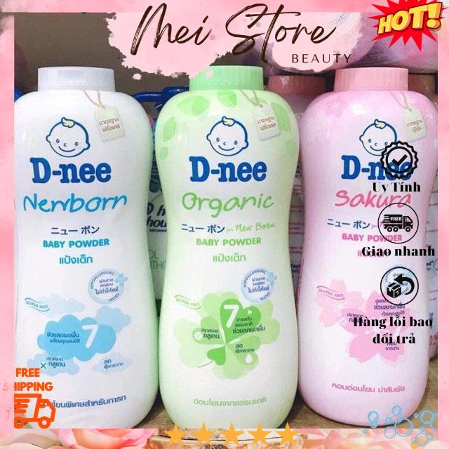 [GIẢM 5% ĐƠN 129K]Phấn Rôm Em Bé Dnee Thái Lan D-nee Baby Powder 380g