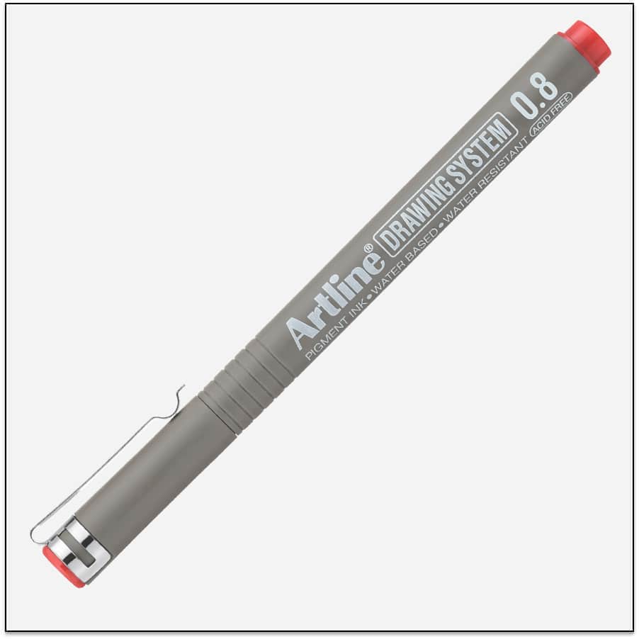 Bút vẽ kỹ thuật Artline Japan EK-238