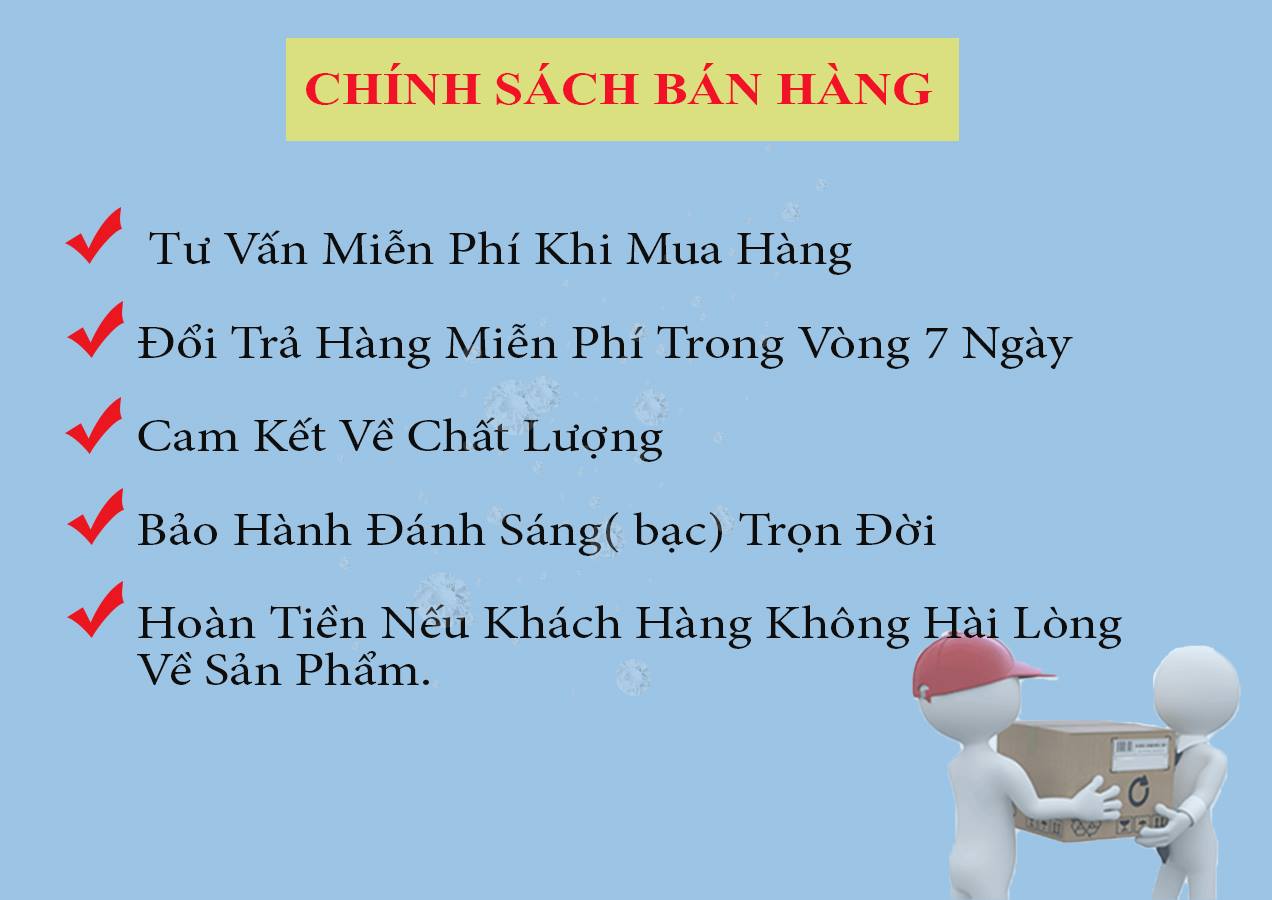 Nhẫn Bạc Nữ Kim Tiền May Mắn Bảo Tín